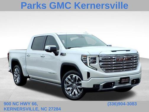 White Frost Tricoat 2024 GMC Sierra 1500 Denali