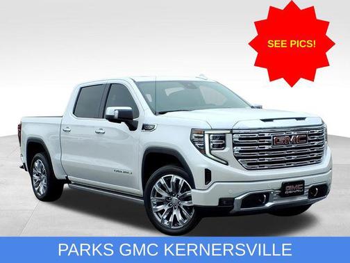 White Frost Tricoat 2024 GMC Sierra 1500 Denali