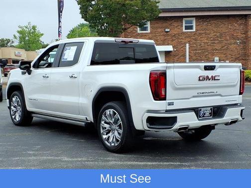 White Frost Tricoat 2024 GMC Sierra 1500 Denali