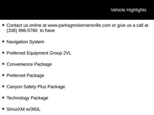 2025 GMC Canyon Elevation