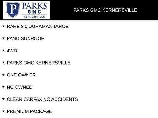 Black 2023 Chevrolet Tahoe Premier