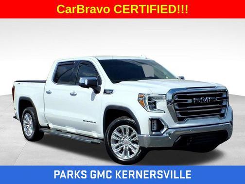 Summit White 2021 GMC Sierra 1500 SLT