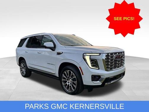 Glacier White Tricoat 2026 GMC Yukon Denali