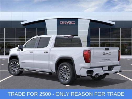 Glacier White Tricoat 2026 GMC Sierra 1500 Denali Ultimate