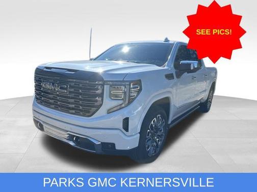 Glacier White Tricoat 2026 GMC Sierra 1500 Denali Ultimate