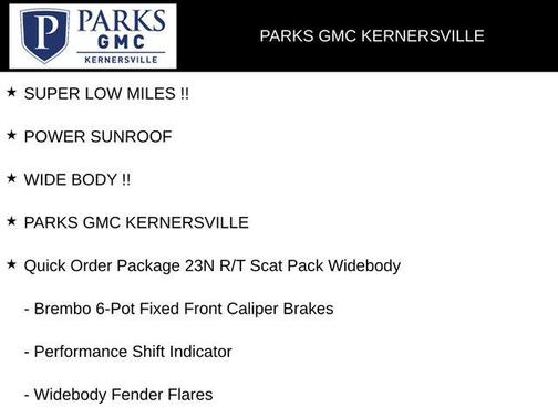 2023 Dodge Challenger R/T Scat Pack Widebody