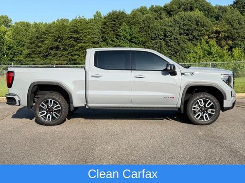 Gray 2025 GMC Sierra 1500 AT4