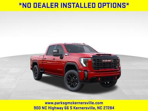 Volcanic Red 2026 GMC Sierra 2500 AT4