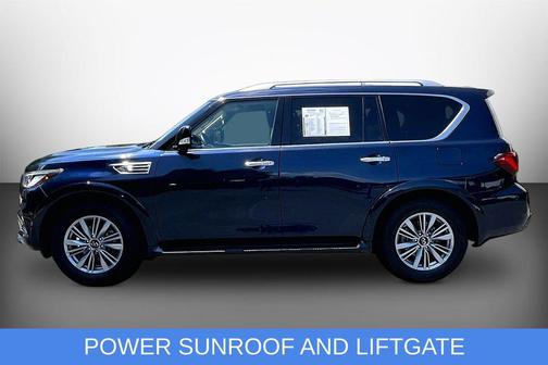 Hermosa Blue 2024 INFINITI QX80 Luxe