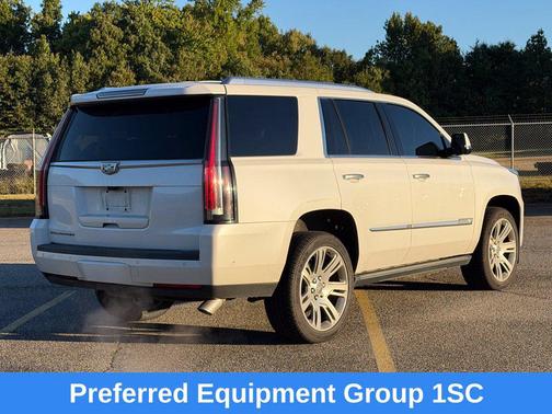 Crystal White Tricoat 2017 Cadillac Escalade Premium Luxury