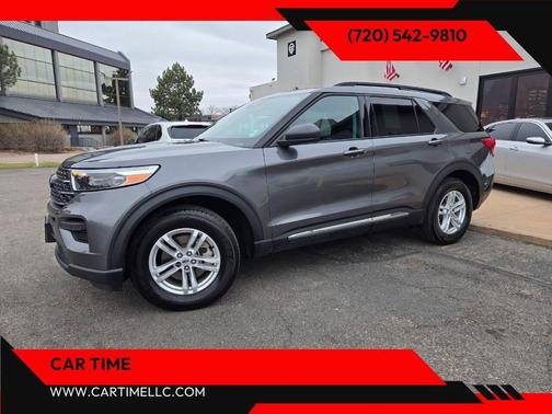Carbonized Gray 2023 Ford Explorer XLT