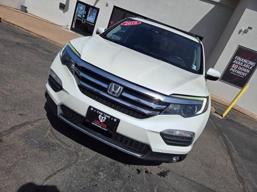 White Diamond Pearl 2016 Honda Pilot Elite