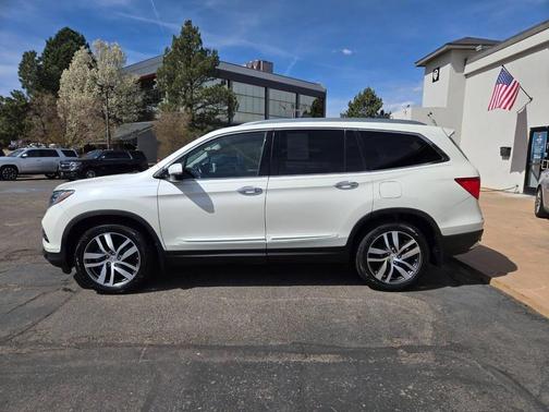 White Diamond Pearl 2016 Honda Pilot Elite