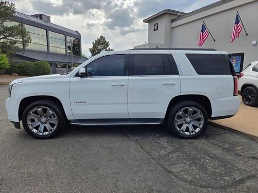 White Frost Tricoat 2016 GMC Yukon SLT