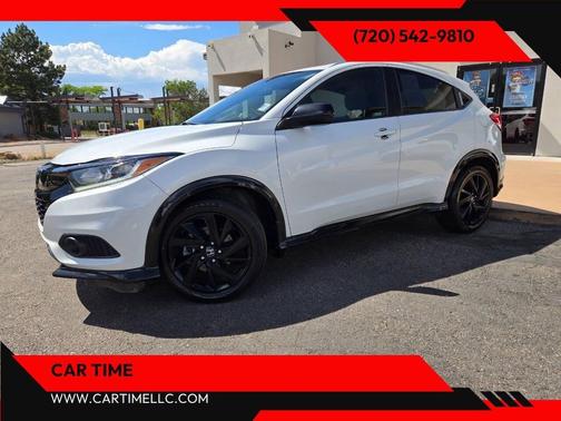 Platinum White Pearl 2021 Honda HR-V AWD Sport