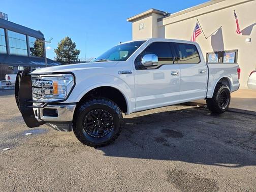 Star White Metallic Tri-Coat 2020 Ford F-150 Lariat