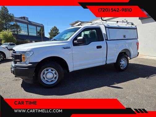 Oxford White/Magnetic 2019 Ford F-150 XLT