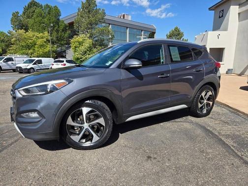 Coliseum Gray 2017 Hyundai TUCSON Sport