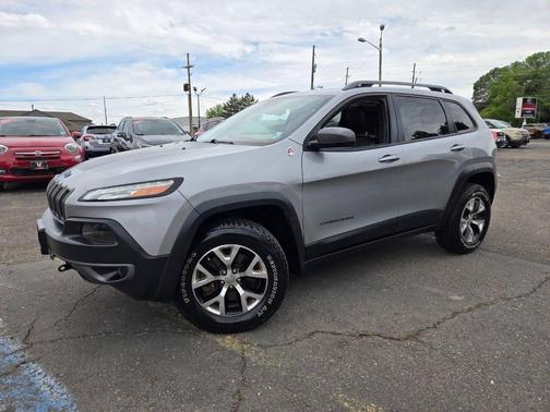 Billet Silver Metallic Clearcoat 2015 Jeep Cherokee Trailhawk