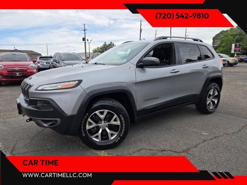 Billet Silver Metallic Clearcoat 2015 Jeep Cherokee Trailhawk