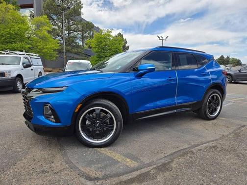 Bright Blue Metallic 2020 Chevrolet Blazer RS