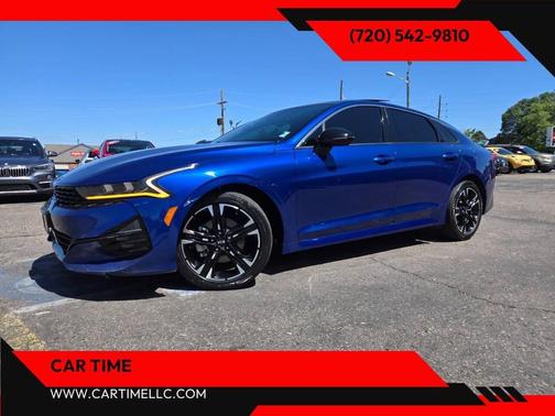 Sapphire Blue 2021 Kia K5 GT-Line