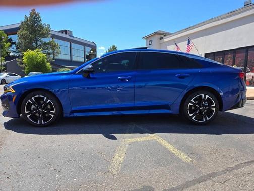 Sapphire Blue 2021 Kia K5 GT-Line