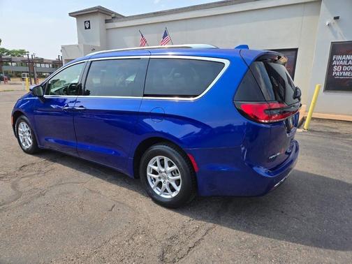 Blue 2021 Chrysler Pacifica Touring L