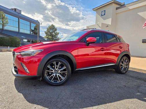Soul Red Metallic 2017 Mazda CX-3 Grand Touring