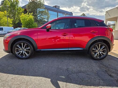 Soul Red Metallic 2017 Mazda CX-3 Grand Touring