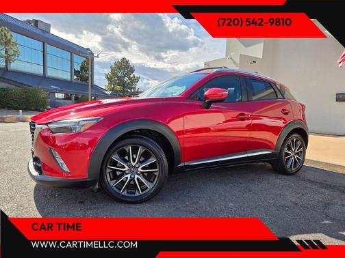 Soul Red Metallic 2017 Mazda CX-3 Grand Touring