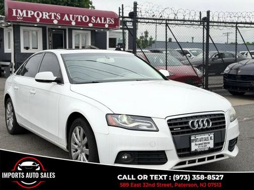 White 2012 Audi A4 2.0T Premium quattro