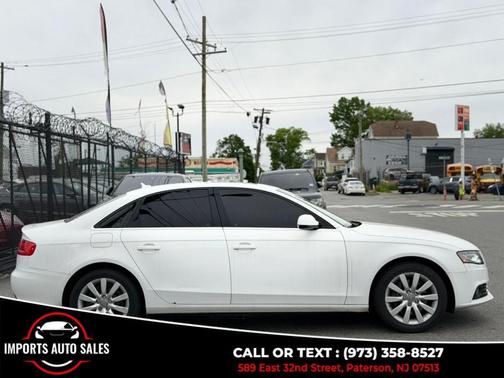 White 2012 Audi A4 2.0T Premium quattro