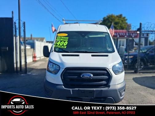 White 2020 Ford Transit-250 T-250 130 MED RF 9070 GVWR