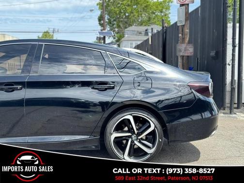 Black 2020 Honda Accord Sport 1.5T