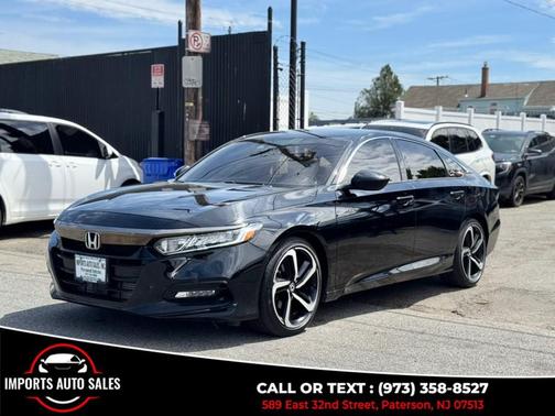 Black 2020 Honda Accord Sport 1.5T