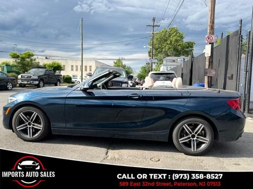 Blue 2017 BMW 230 i xDrive