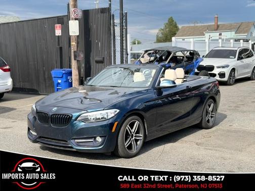 Blue 2017 BMW 230 i xDrive