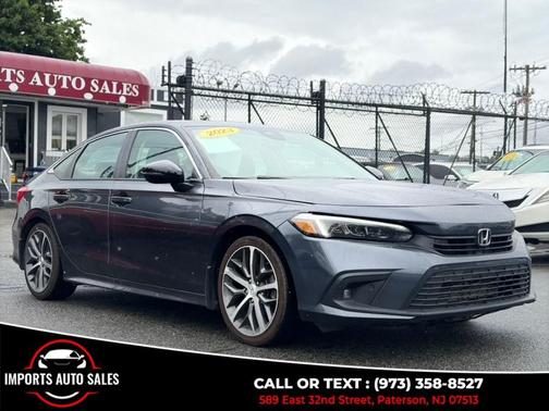 Gray 2023 Honda Civic Touring