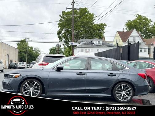 Gray 2023 Honda Civic Touring