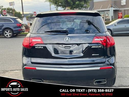 Black 2011 Acura MDX 3.7L Technology