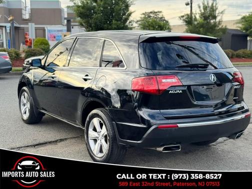 Black 2011 Acura MDX 3.7L Technology