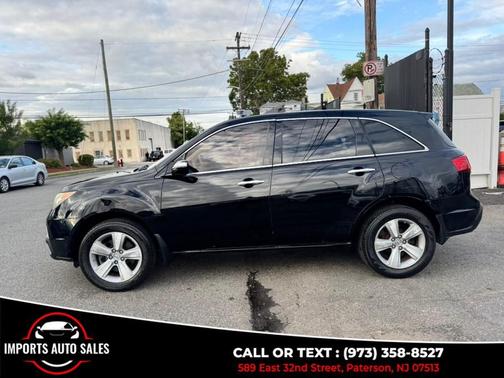 Black 2011 Acura MDX 3.7L Technology