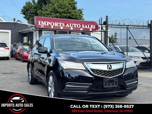 Black 2016 Acura MDX 3.5L