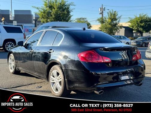 Black Obsidian 2012 INFINITI G37x Base