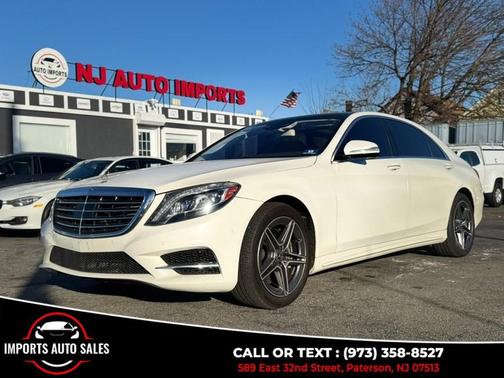 White 2014 Mercedes-Benz S-Class S 550 4MATIC
