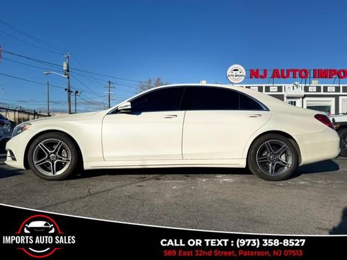 White 2014 Mercedes-Benz S-Class S 550 4MATIC