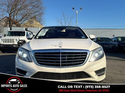 White 2014 Mercedes-Benz S-Class S 550 4MATIC