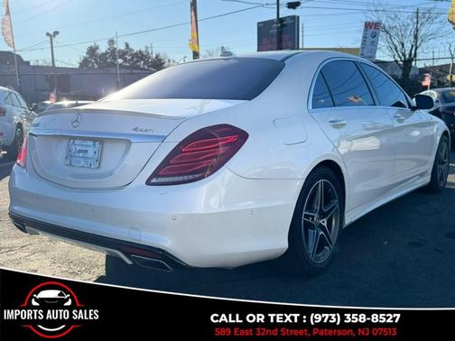 White 2014 Mercedes-Benz S-Class S 550 4MATIC