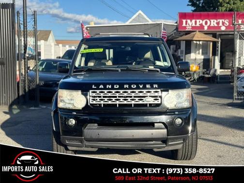 Santorini Black 2012 Land Rover LR4 Base